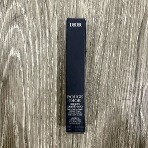 Dior Rouge Liquid Lipstick Duo in Navy Packaging - Pink/Black